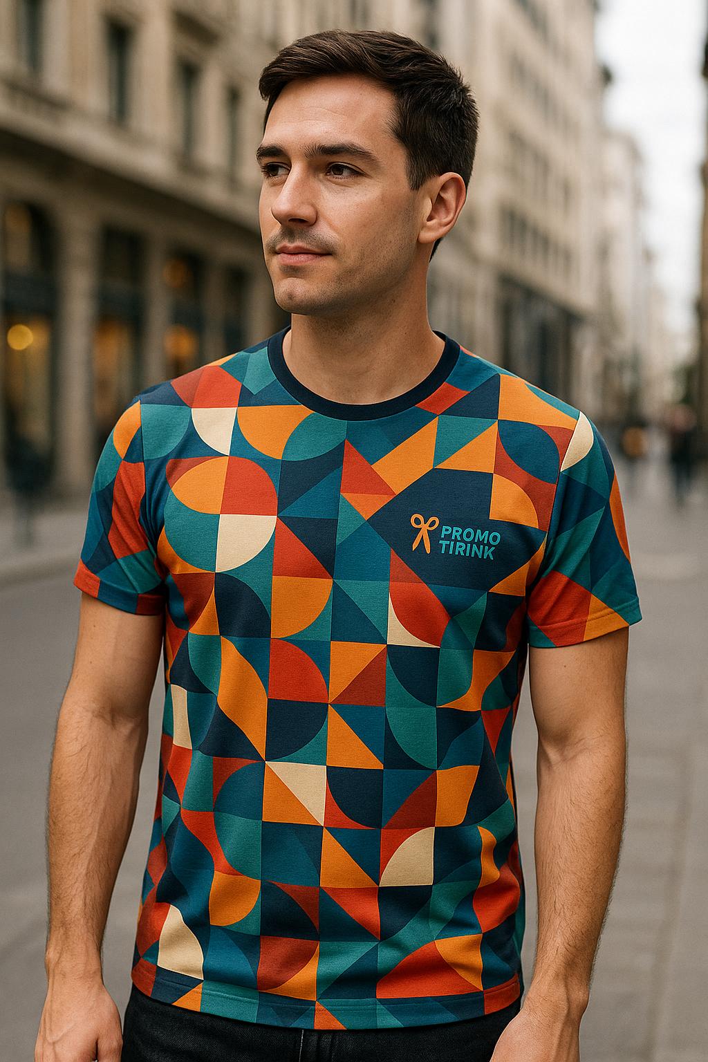 POLYESTER SÜBLİME BASKILI T-SHIRT